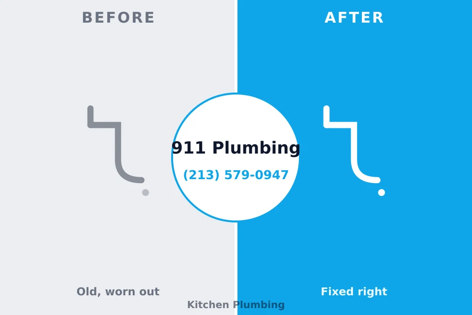 Before and after: plumbing repair Pojoaque, NM